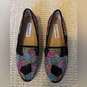 Steve Madden "Rainbow Crystal" flats